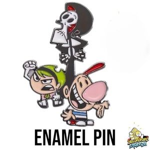 Grim Adventures of Billy & Mandy Enamel Pin​